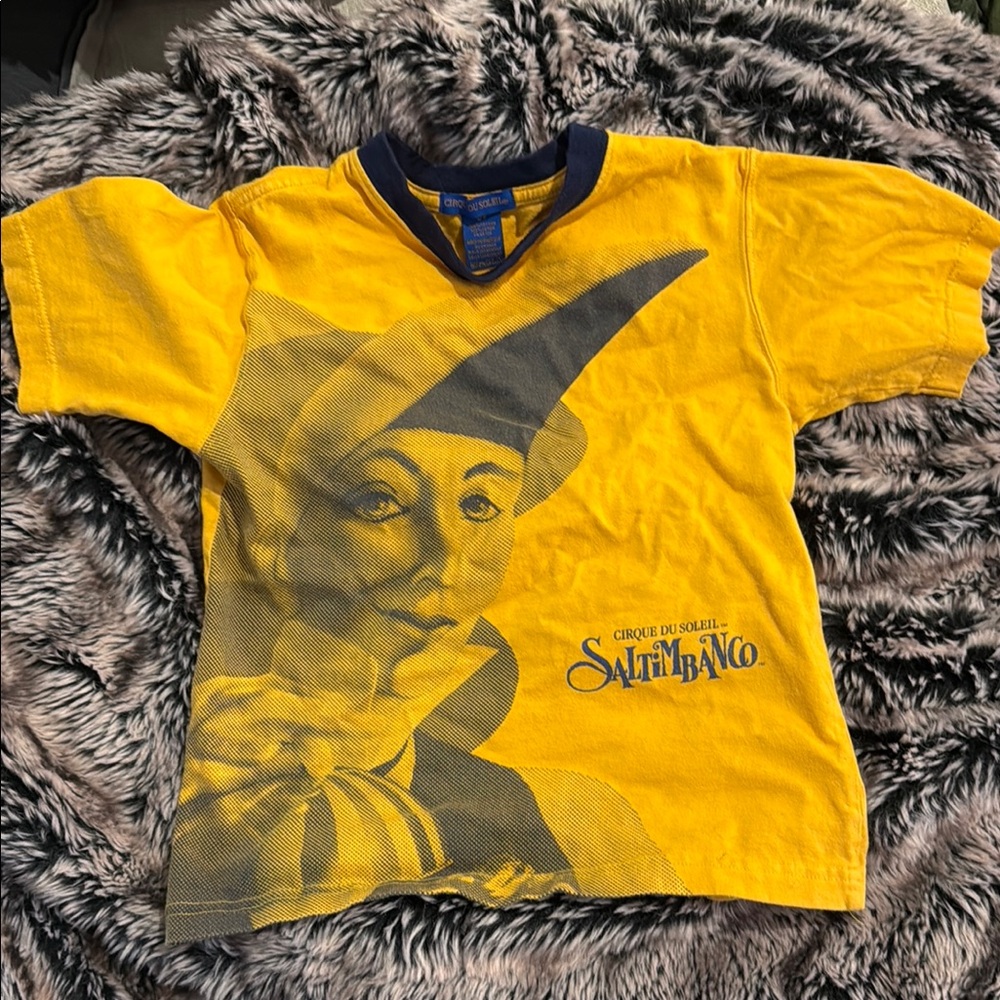 Cirque du Soleil Saltimbanco Yellow T-Shirt